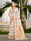 Gulabi Cotton By Bunawat Cottan Silk With Meenakari Saree Exporters In India